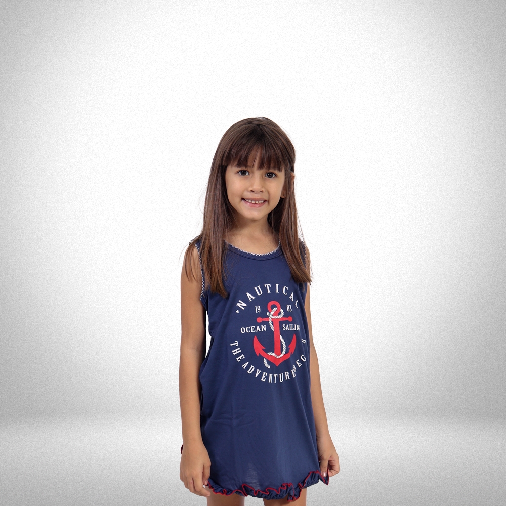 Camisola regata infantil - PV