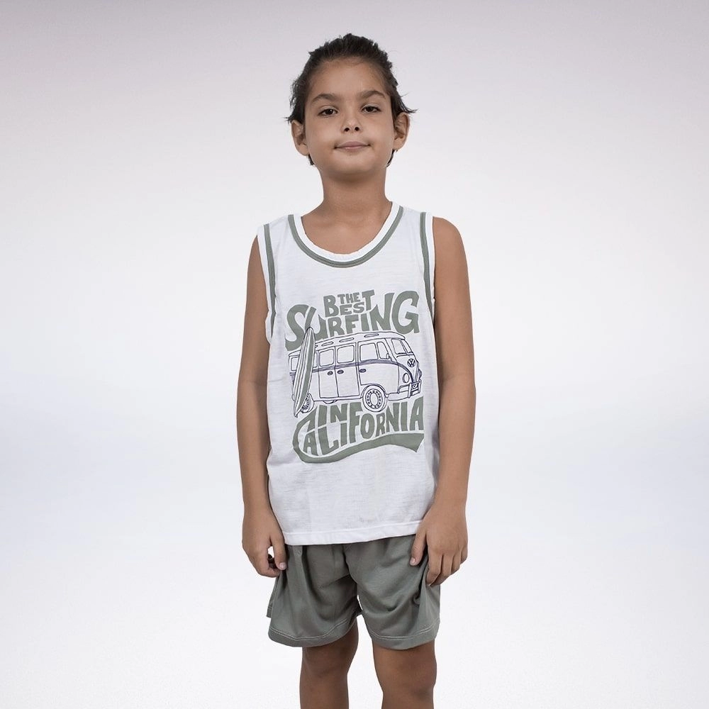 Pijama Regata Infantil Pv - Personagem