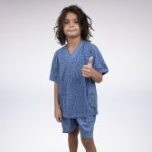Pijama Curto Infantil Pv - Estampado