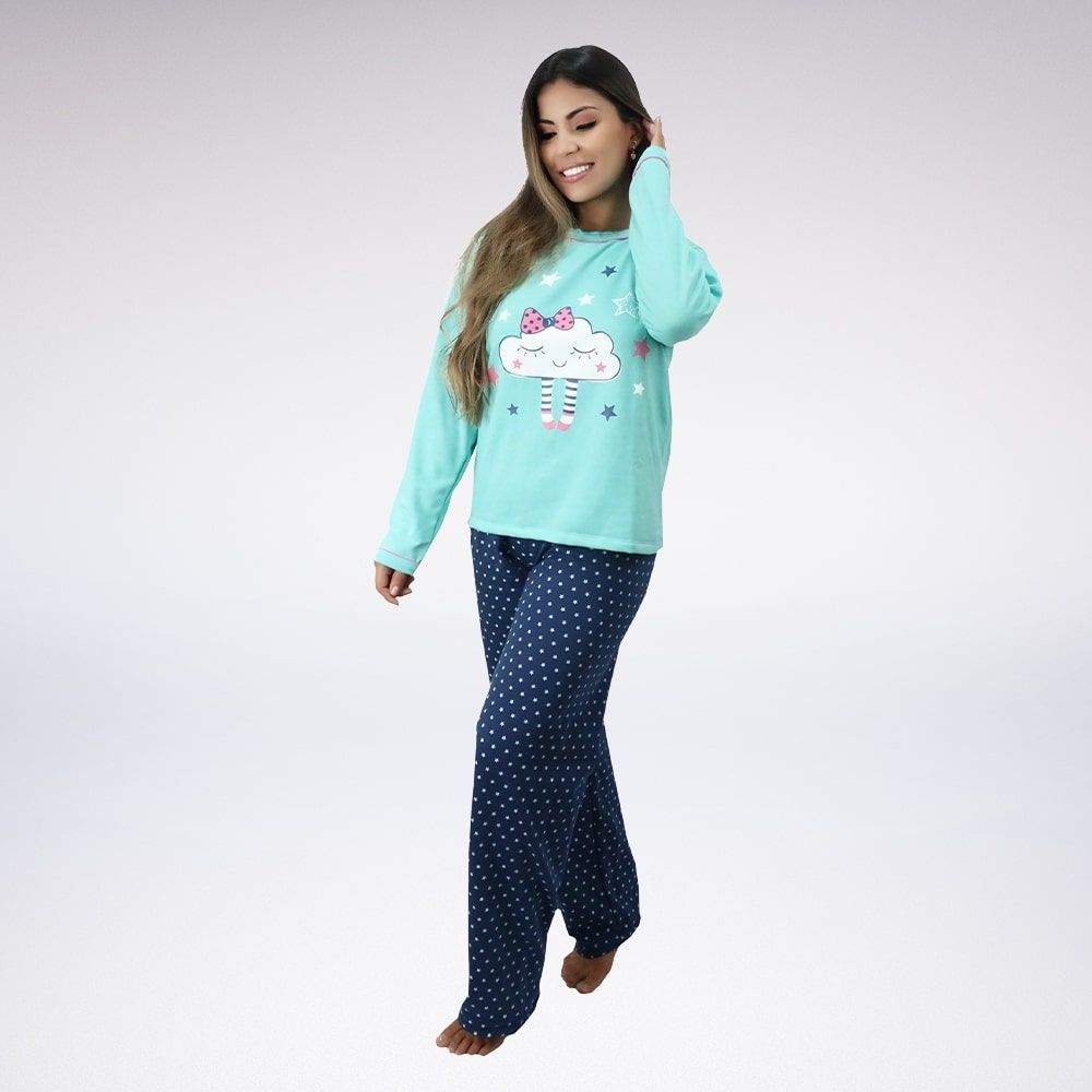 Pijama Longo Moletim