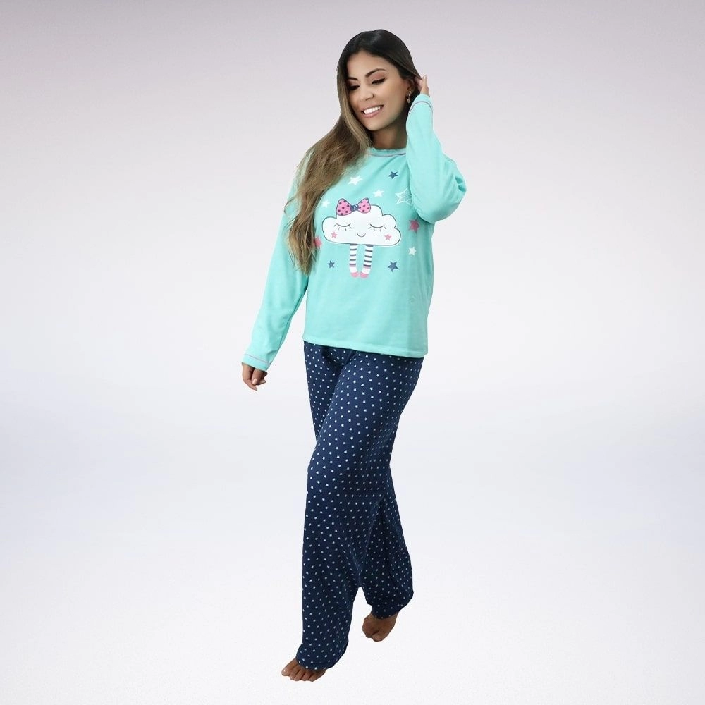 Pijama Longo Moletim