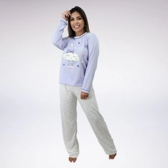 Pijama Longo Silk Pv