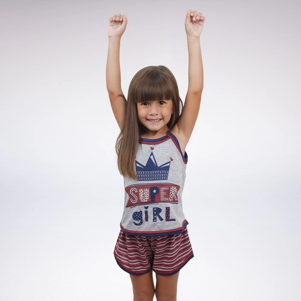 Baby Dool Infantil Com  Alça  Pv