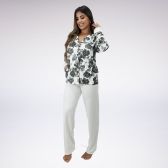 Pijama Longo Casaco Moletom